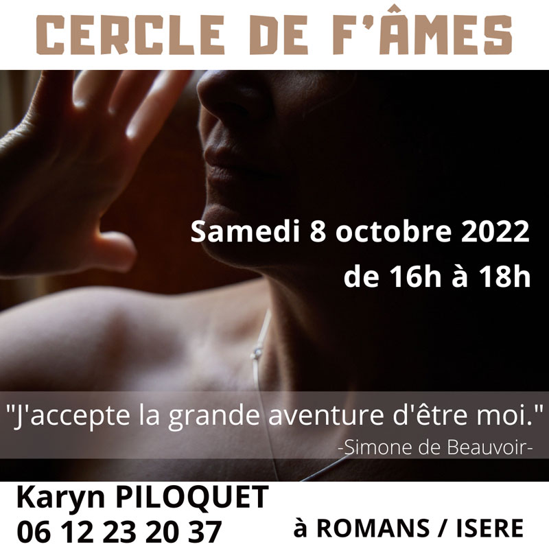 Karyn Piloquet hypnothérapeute soin énergetique cercle femmes