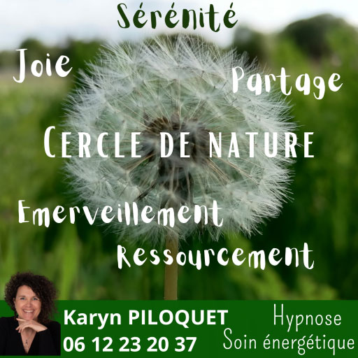 karyn Piloquet hypnotherapeute soin energetique confiance apaisement ressourcer nature foret